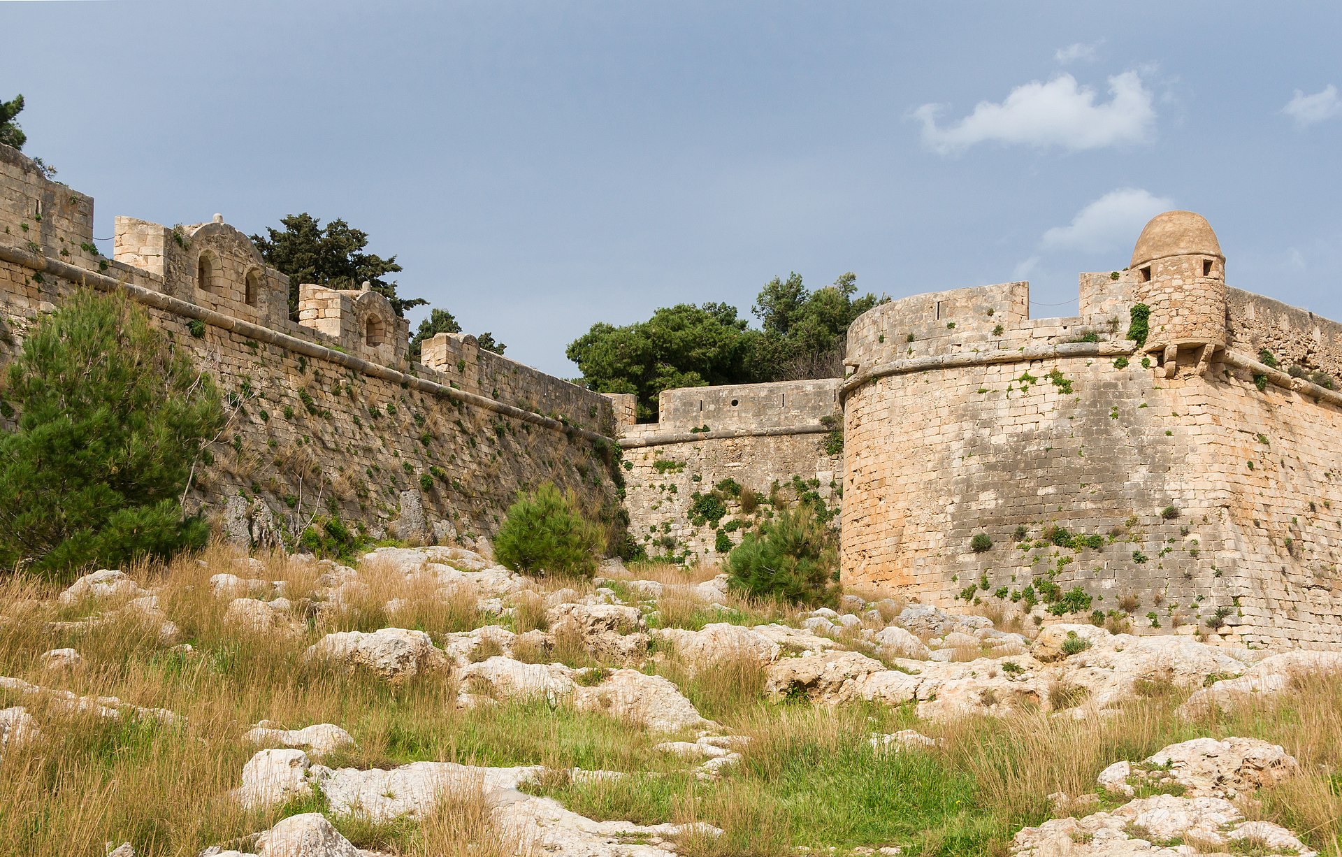 View of the walls near St. Nicolas Bastion